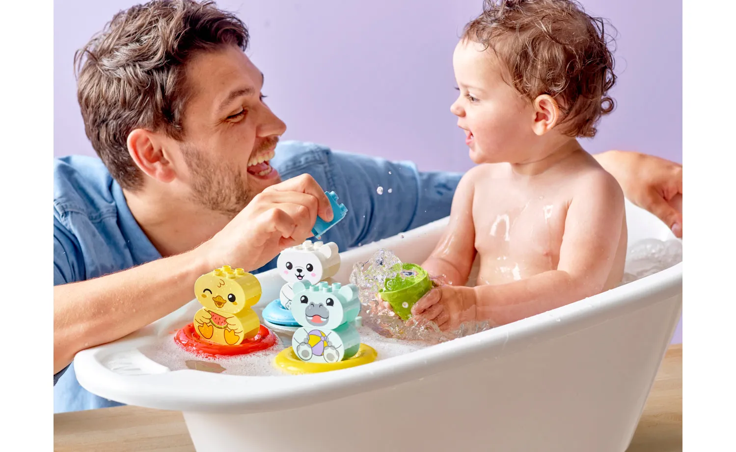 10965 | LEGO® DUPLO® Bath Time Fun: Floating Animal Train