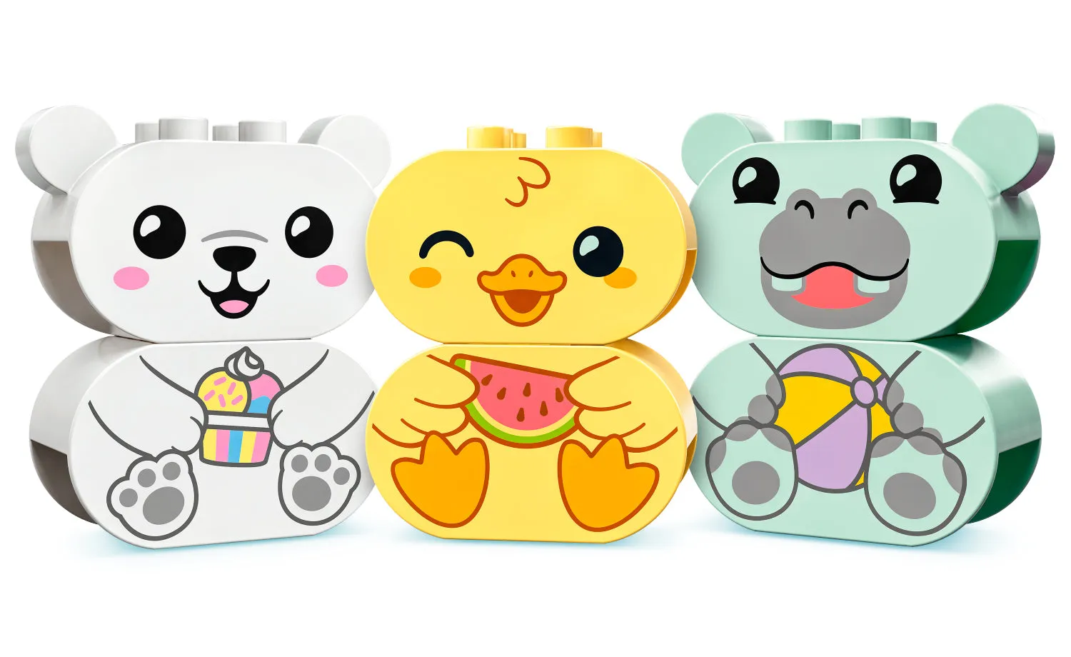 10965 | LEGO® DUPLO® Bath Time Fun: Floating Animal Train