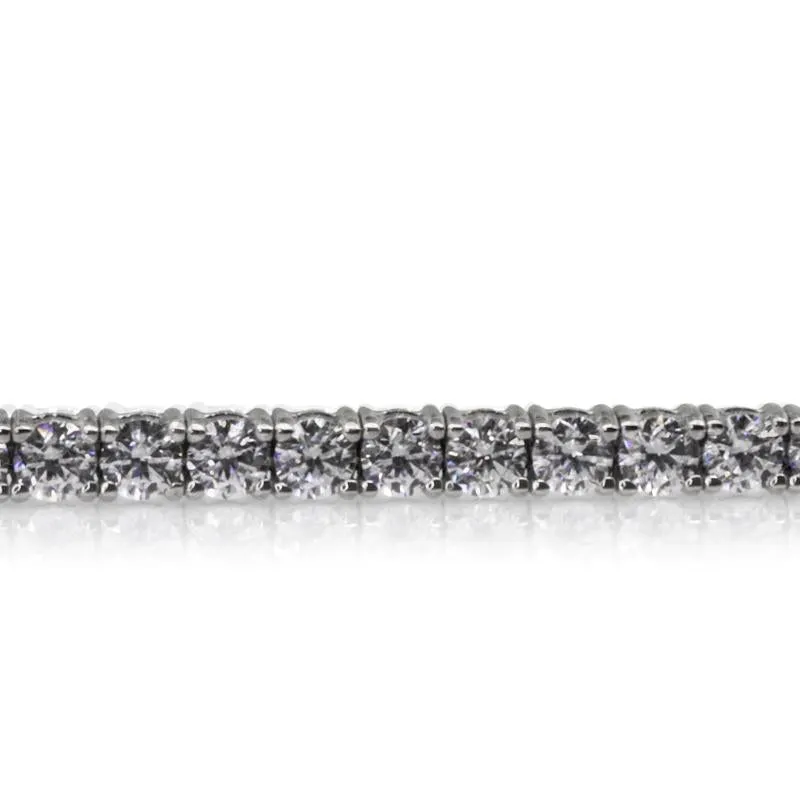 3.05ct eq. Brilliant Round Tennis Bracelet
