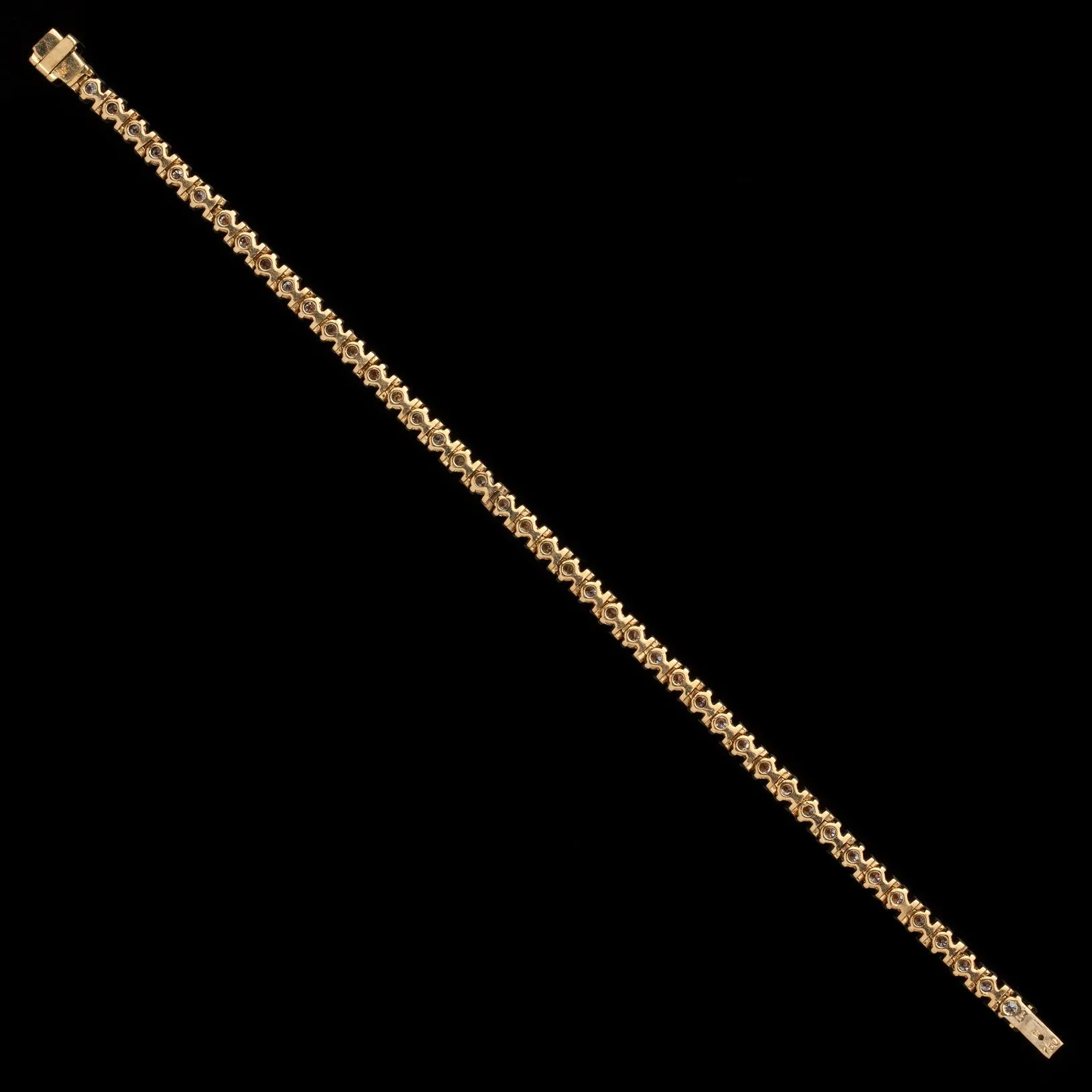 4.50ct tw 18Kt Yellow Gold Tennis Bracelet