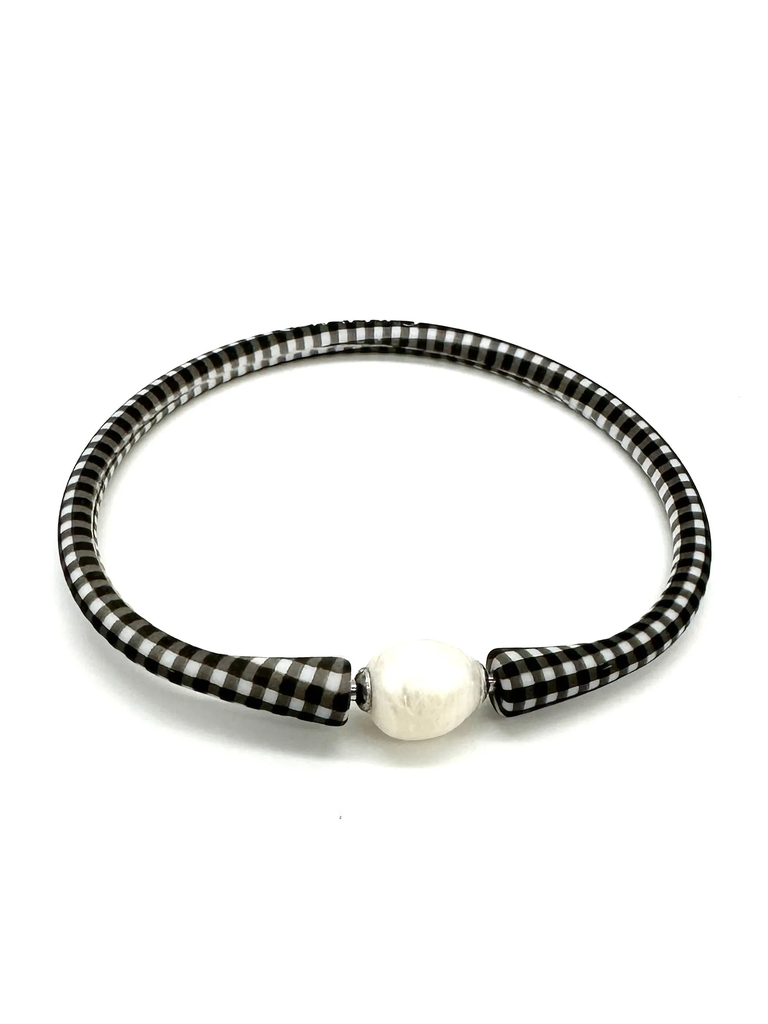 Bali Freshwater Pearl Silicone Bracelets