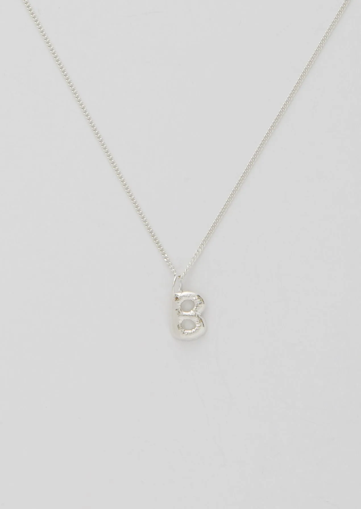 Balloon Letter Necklace - B