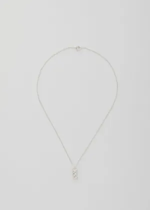 Balloon Letter Necklace - E