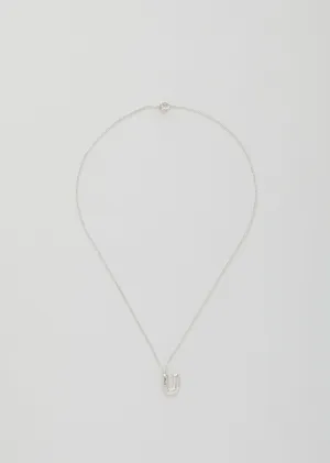 Balloon Letter Necklace - U