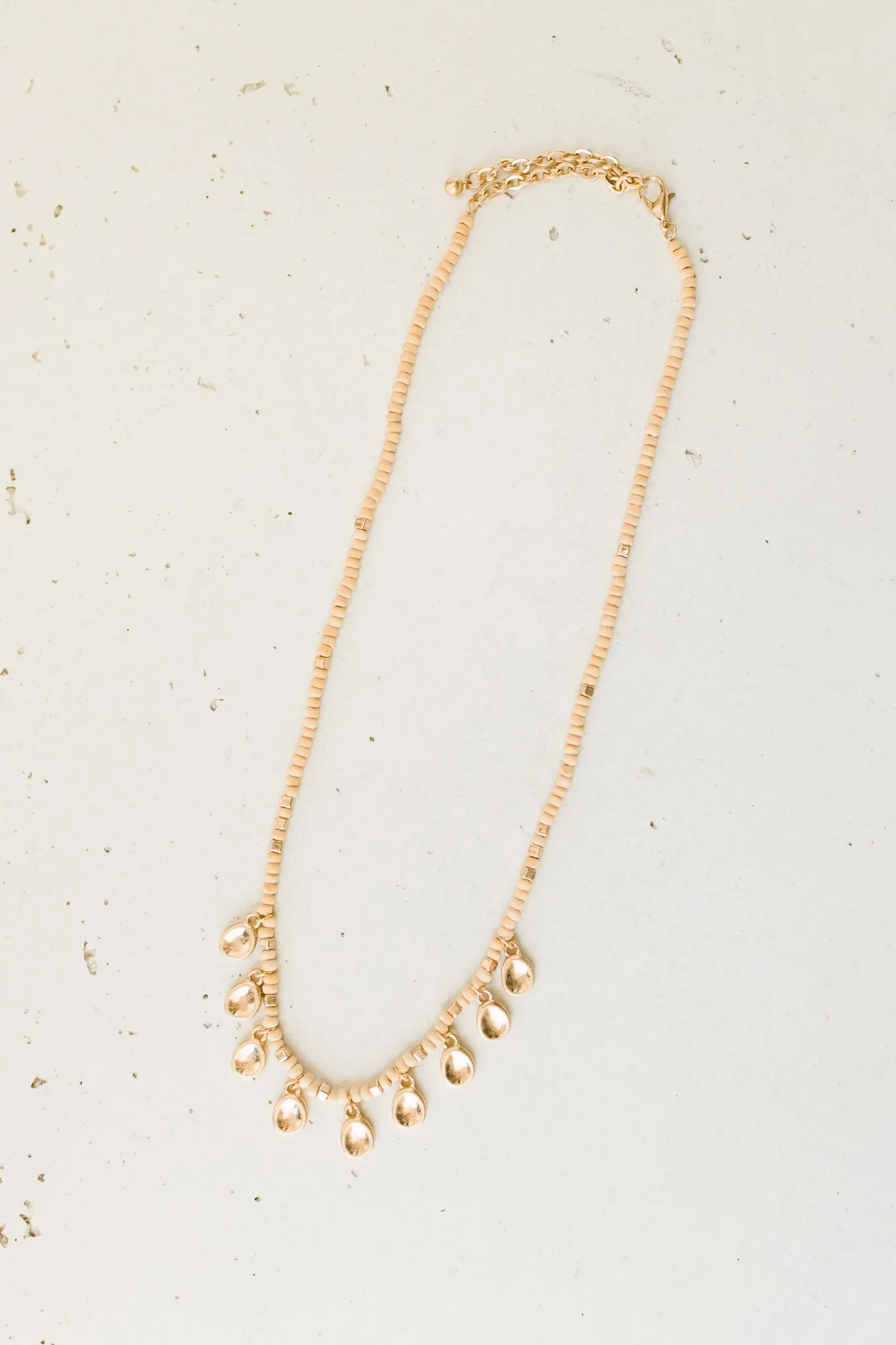 Beaded Charms Necklace - 4/14/2022