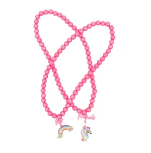 Best Friends Rainbow Necklace Set