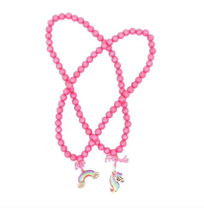 Best Friends Rainbow Necklace Set