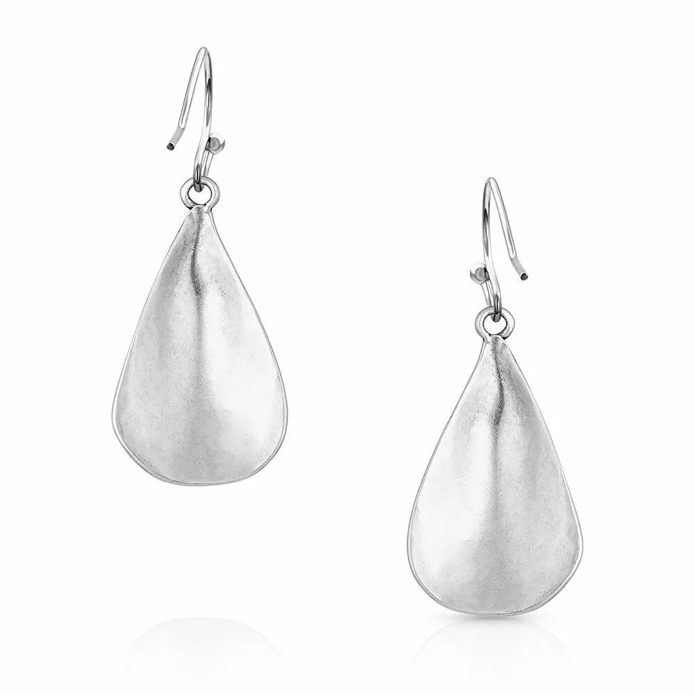 Blooming Cross Opal Teardrop Earrings By Montana Silversmiths ER4900
