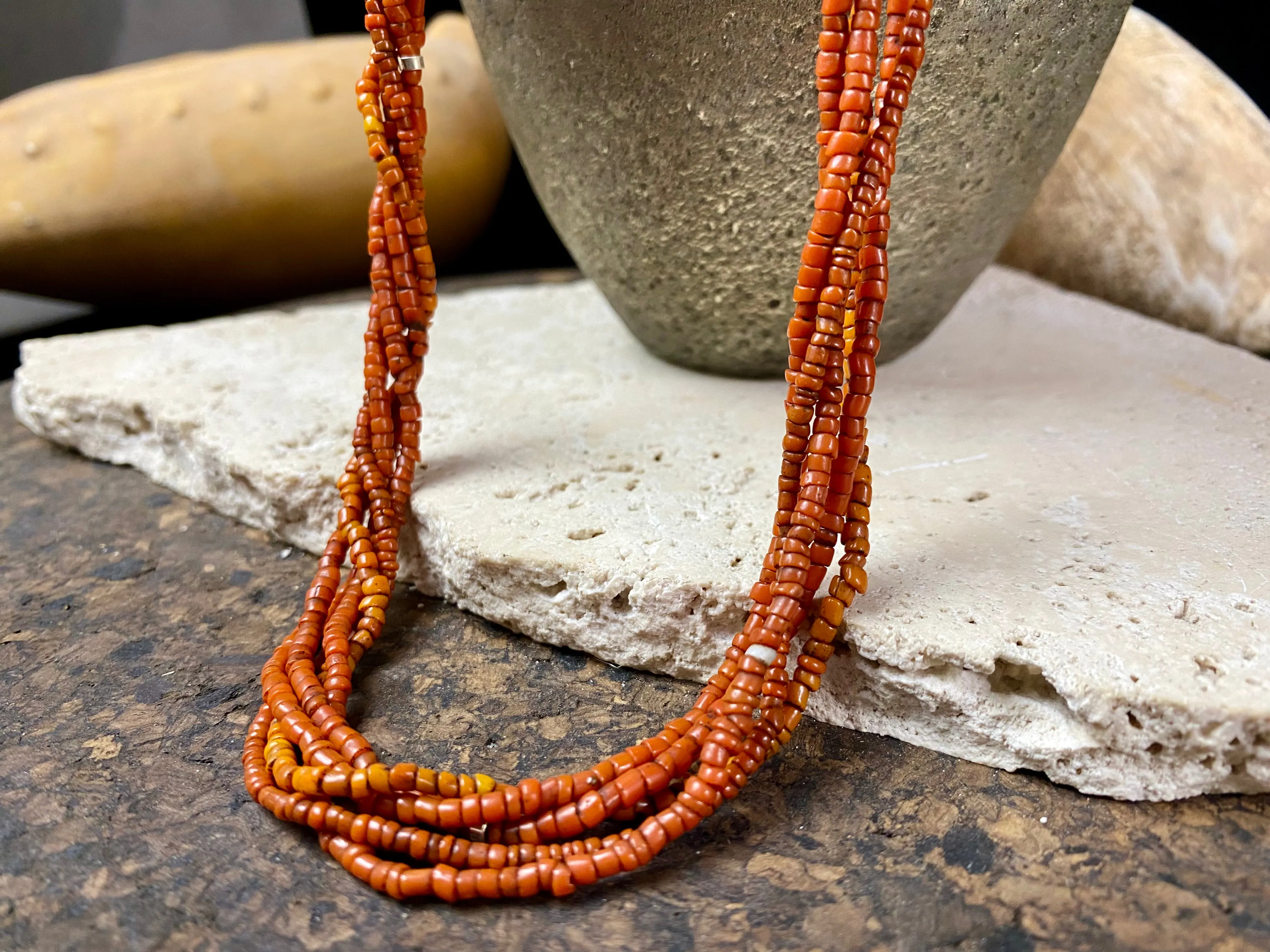 Bonda Bead Tribal Necklace