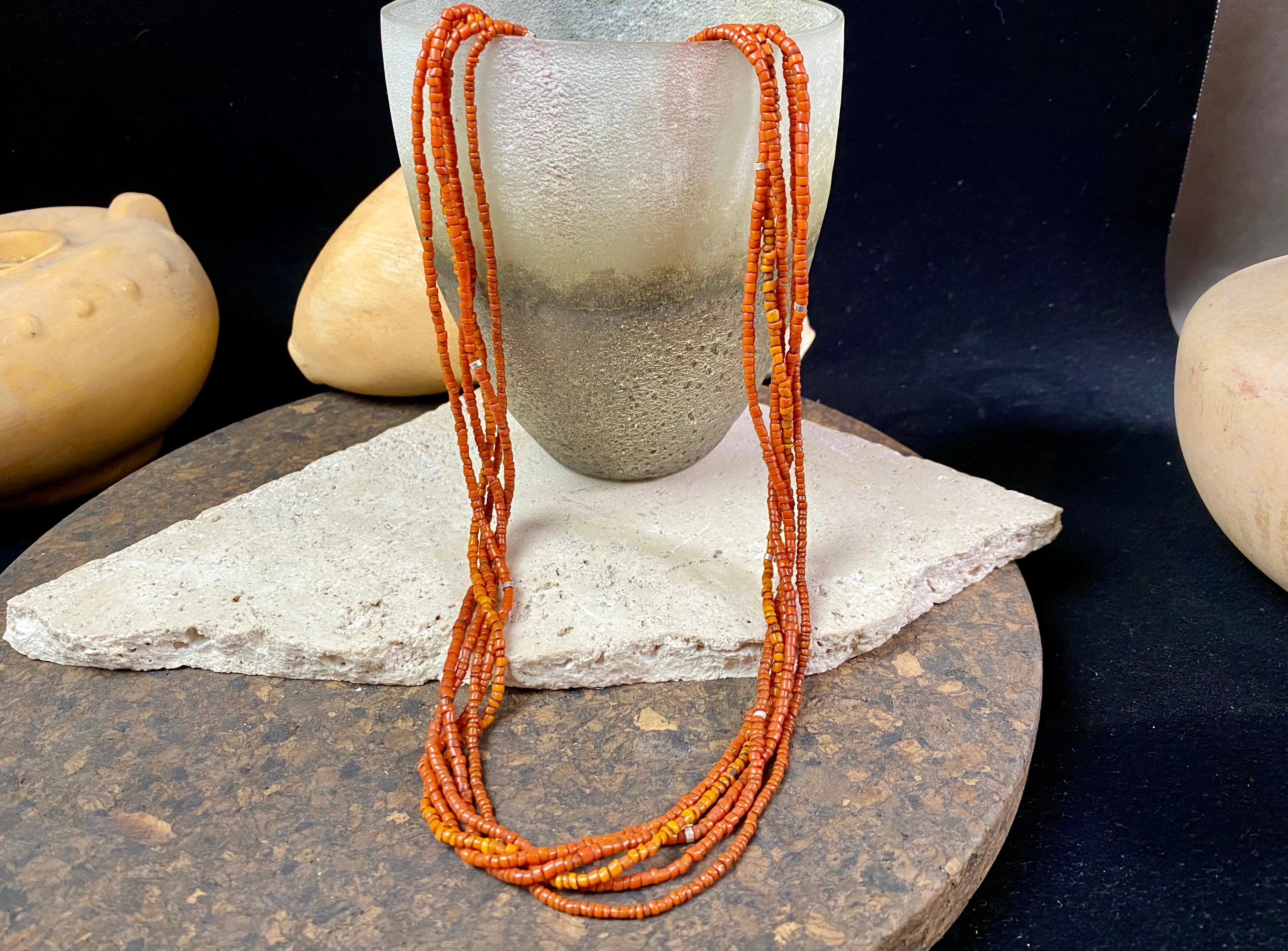 Bonda Bead Tribal Necklace