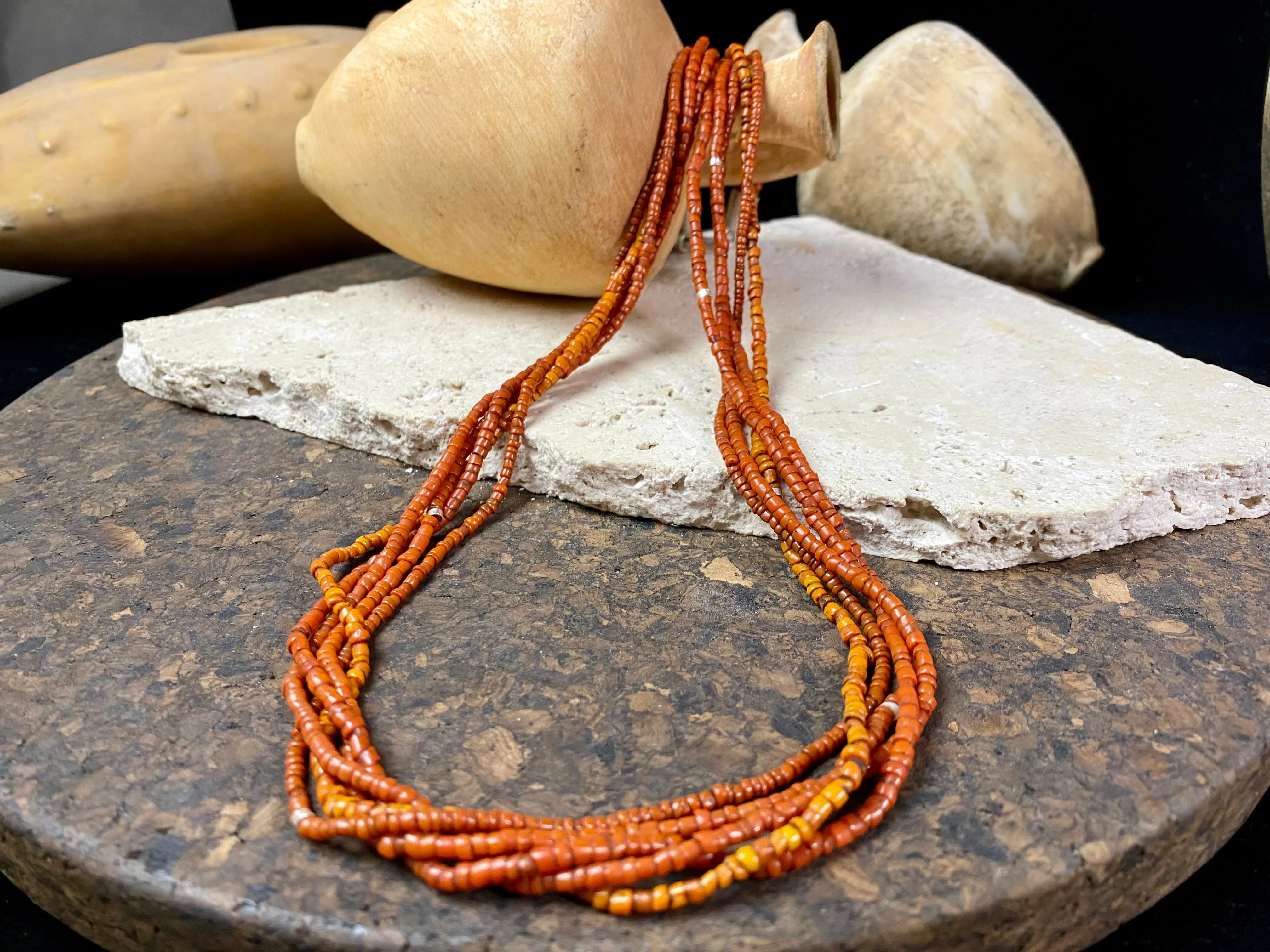Bonda Bead Tribal Necklace