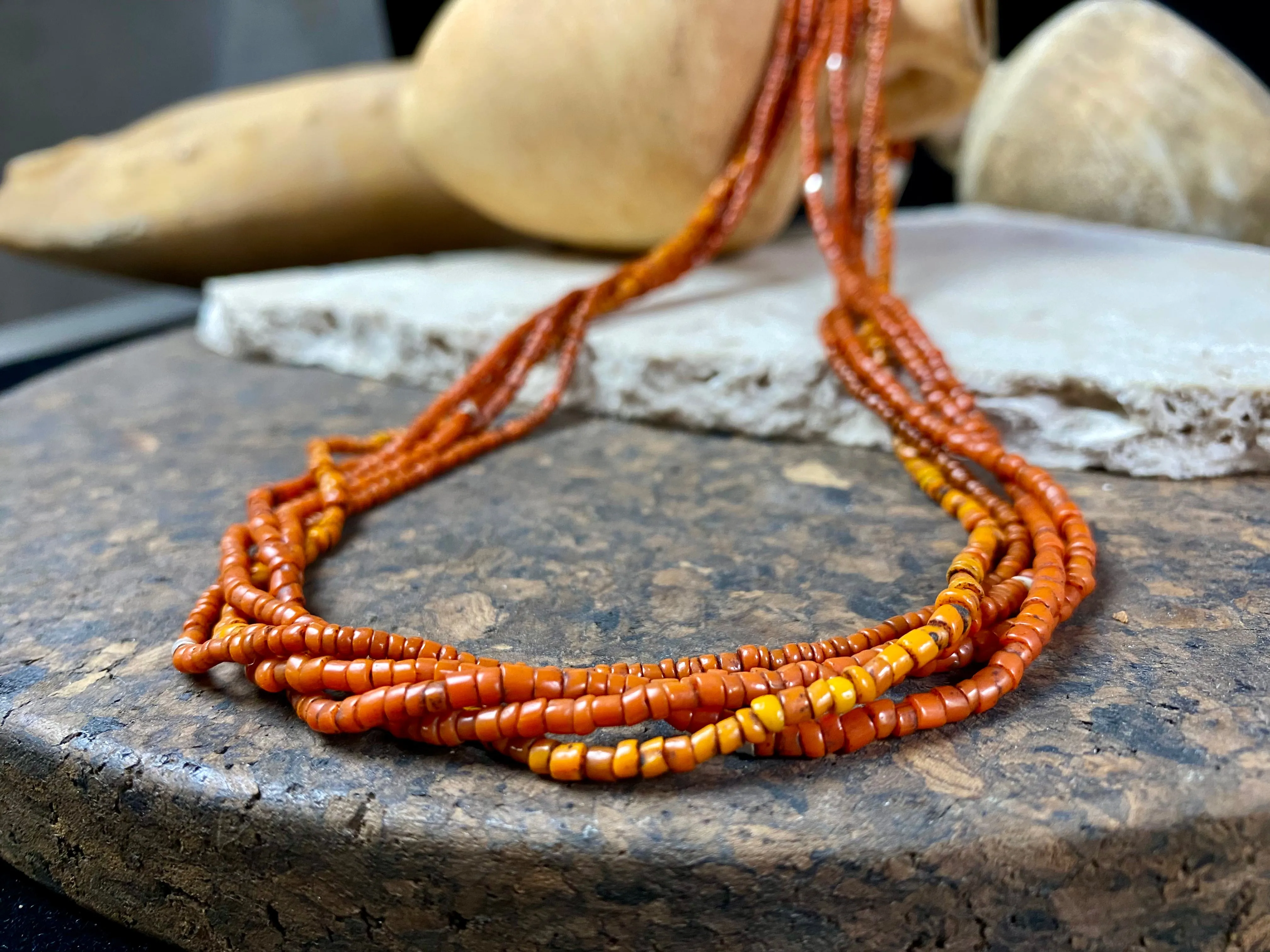 Bonda Bead Tribal Necklace