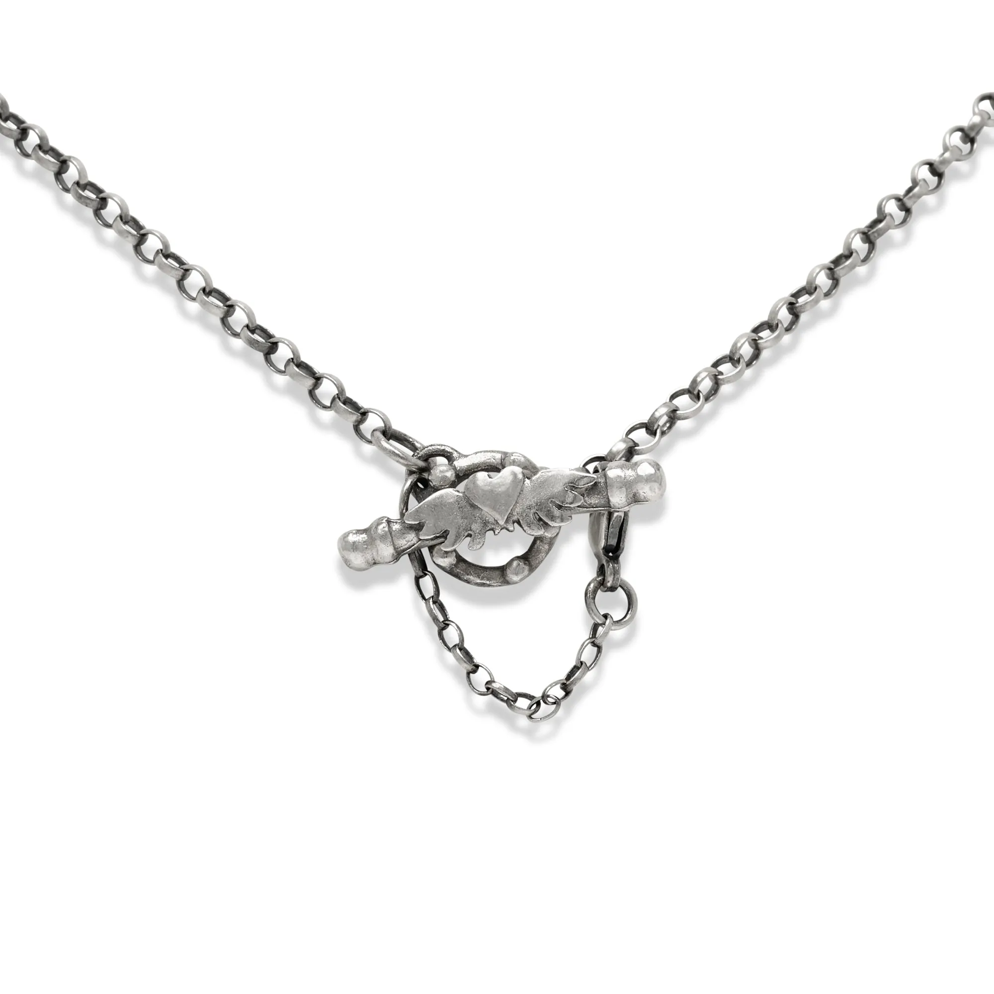 Crowned Heart Necklace