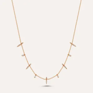 Dagger and Stones Necklace