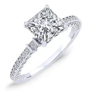 Daphne - Princess Diamond Engagement Ring