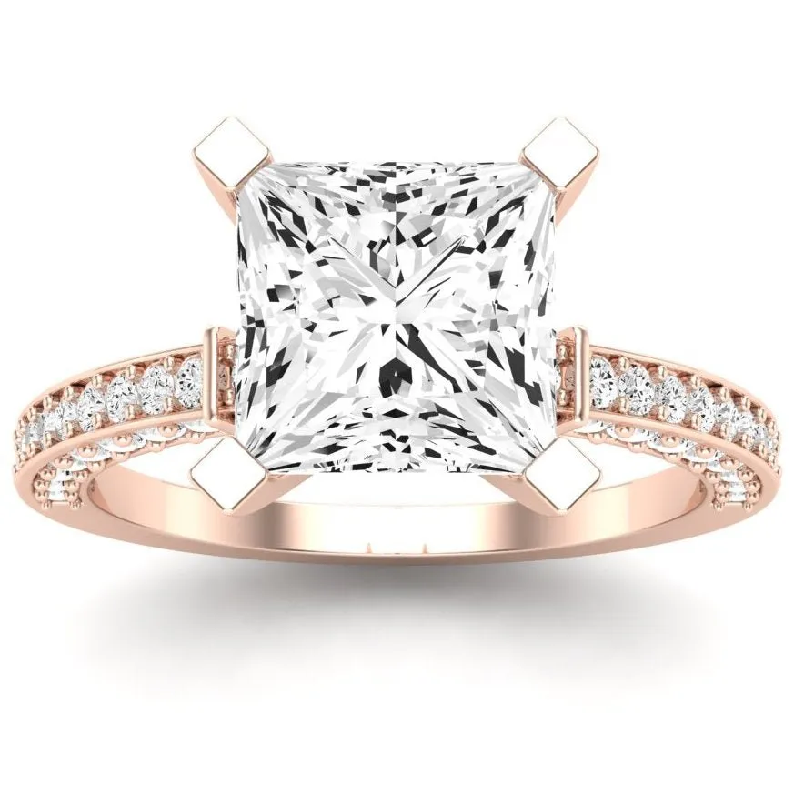 Daphne - Princess Diamond Engagement Ring