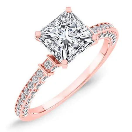 Daphne - Princess Diamond Engagement Ring