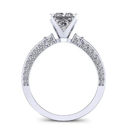 Daphne - Princess Diamond Engagement Ring