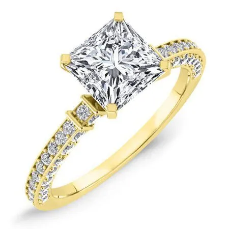 Daphne - Princess Diamond Engagement Ring