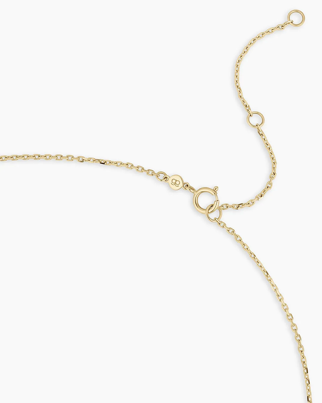 Diamond Vintage Alphabet Necklace