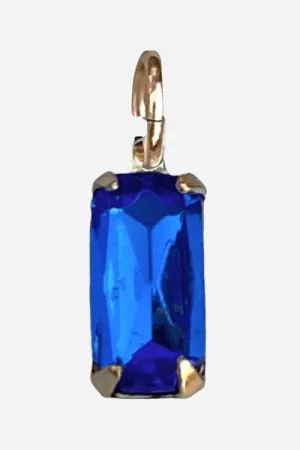 Farrah B Blue Gem Charm