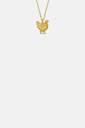 Fat Hen Necklace Gold