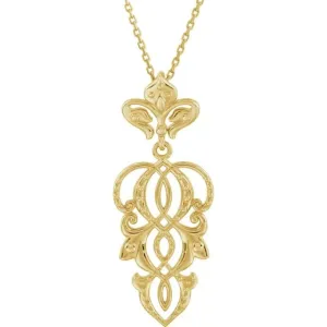 Fleur-de-lis Necklace