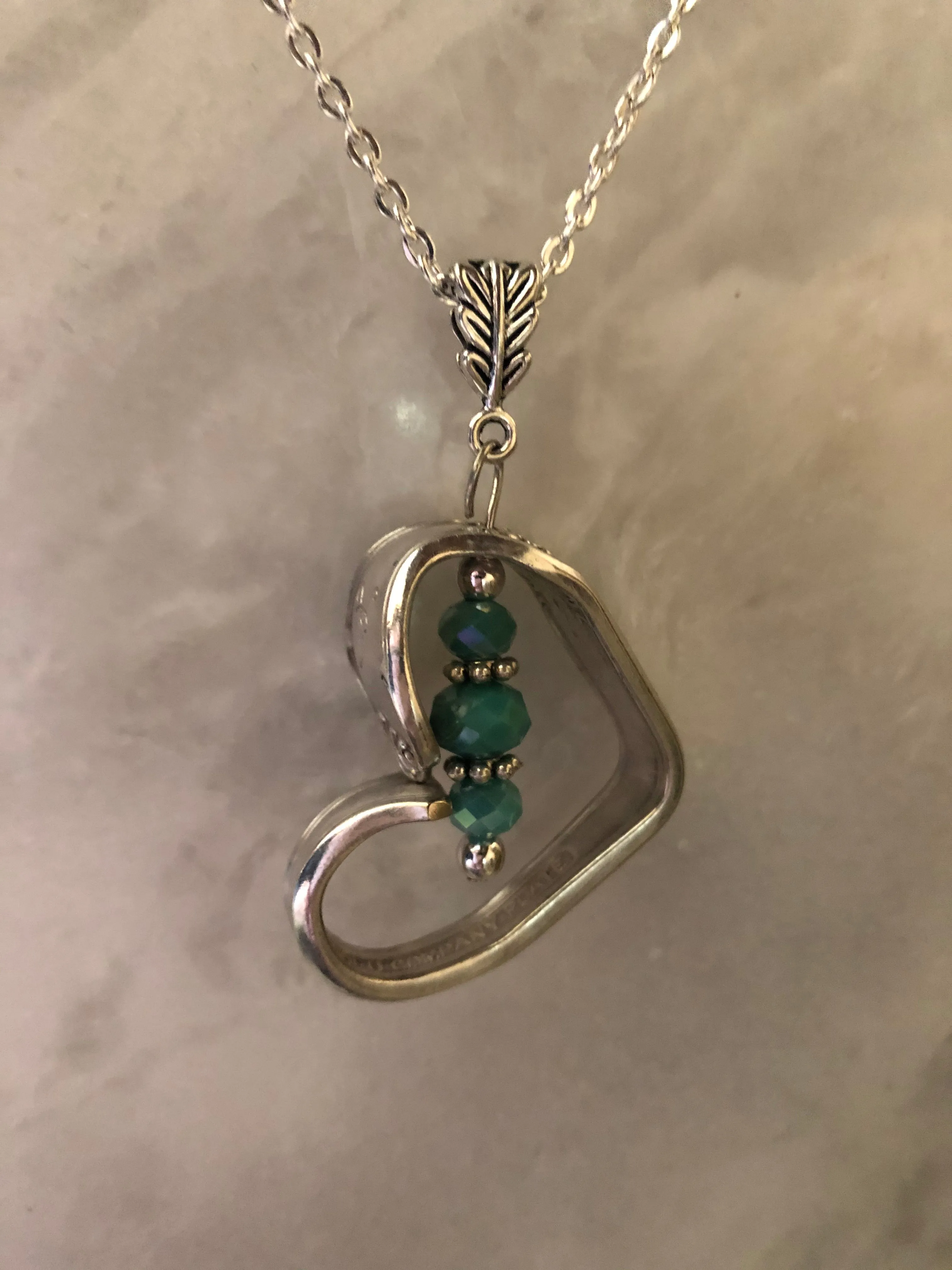Floating Heart Necklace