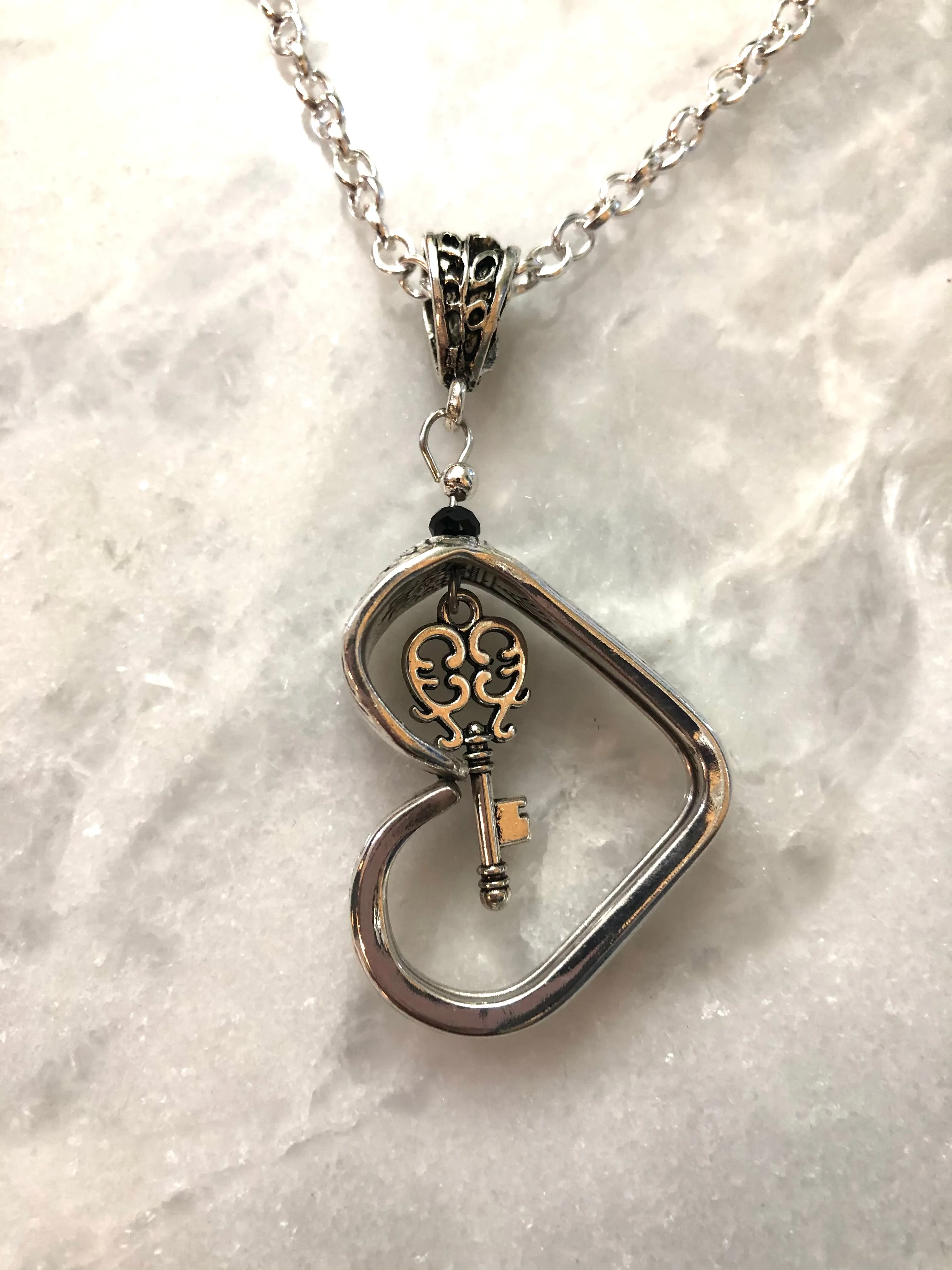 Floating Heart Necklace