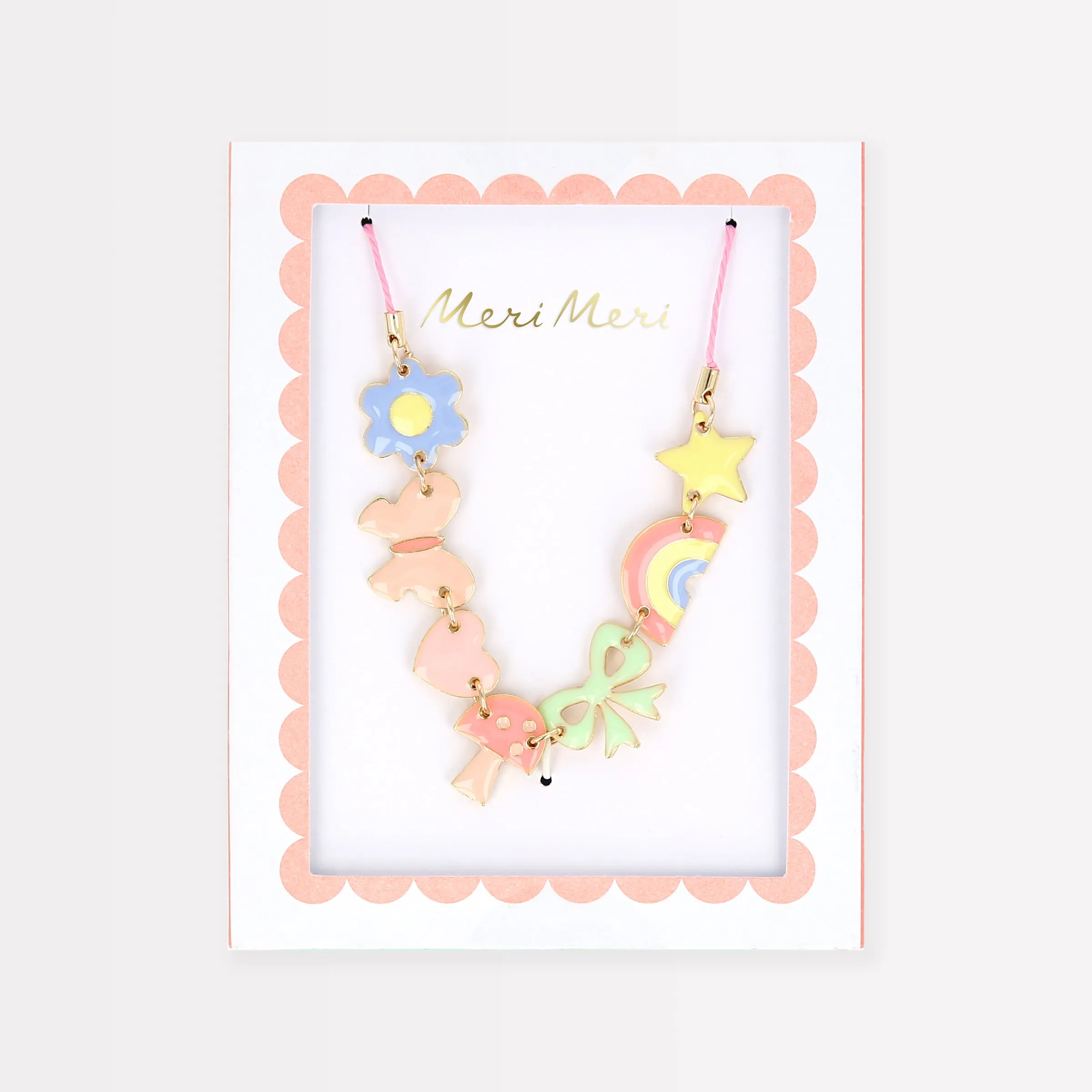 Fun Icons Enamel Charm Necklace