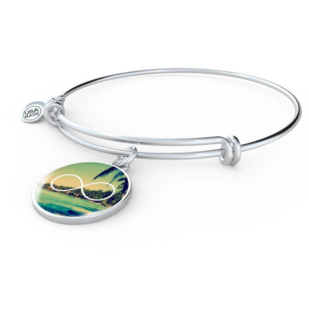 Infinity Bangle Bracelet