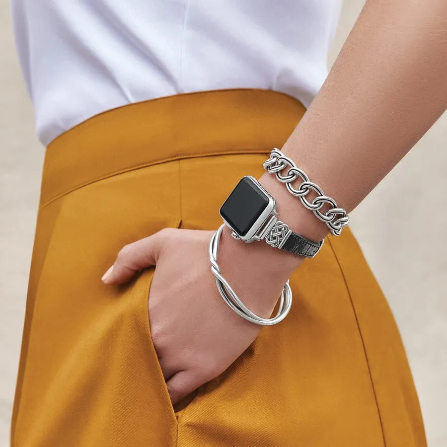 INTERLOK TWIST BANGLE
