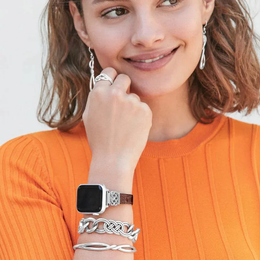 INTERLOK TWIST BANGLE