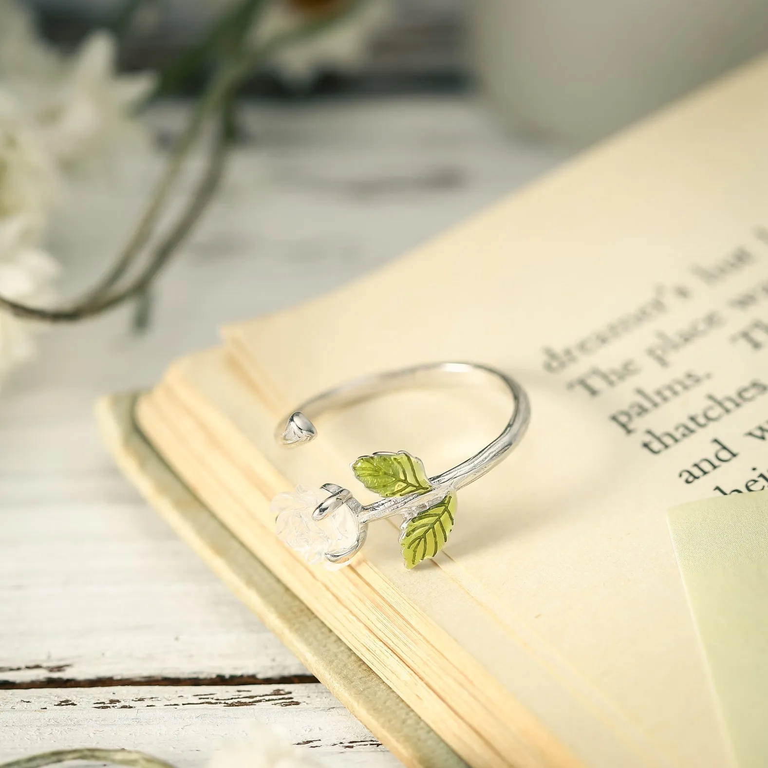 Iridescent Rose Ring