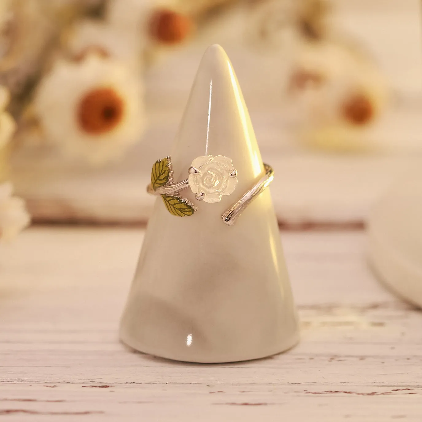 Iridescent Rose Ring