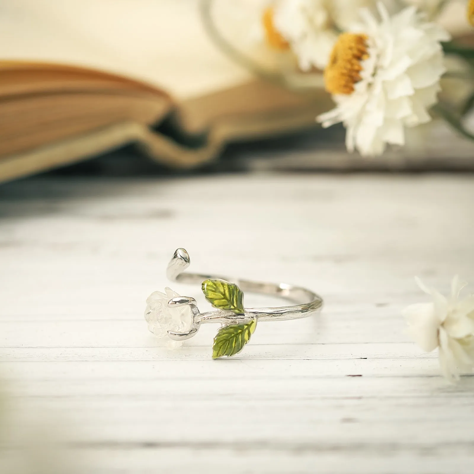 Iridescent Rose Ring