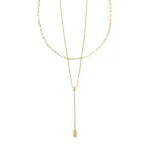 Kendra Scott Jaimee 14K Gold Over Brass Multi-Strand Necklace - Gold