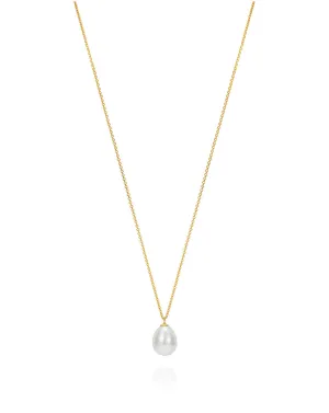 Magnolia Teardrop Pendant
