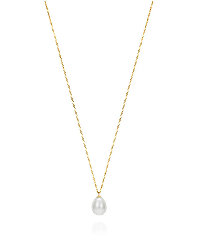 Magnolia Teardrop Pendant