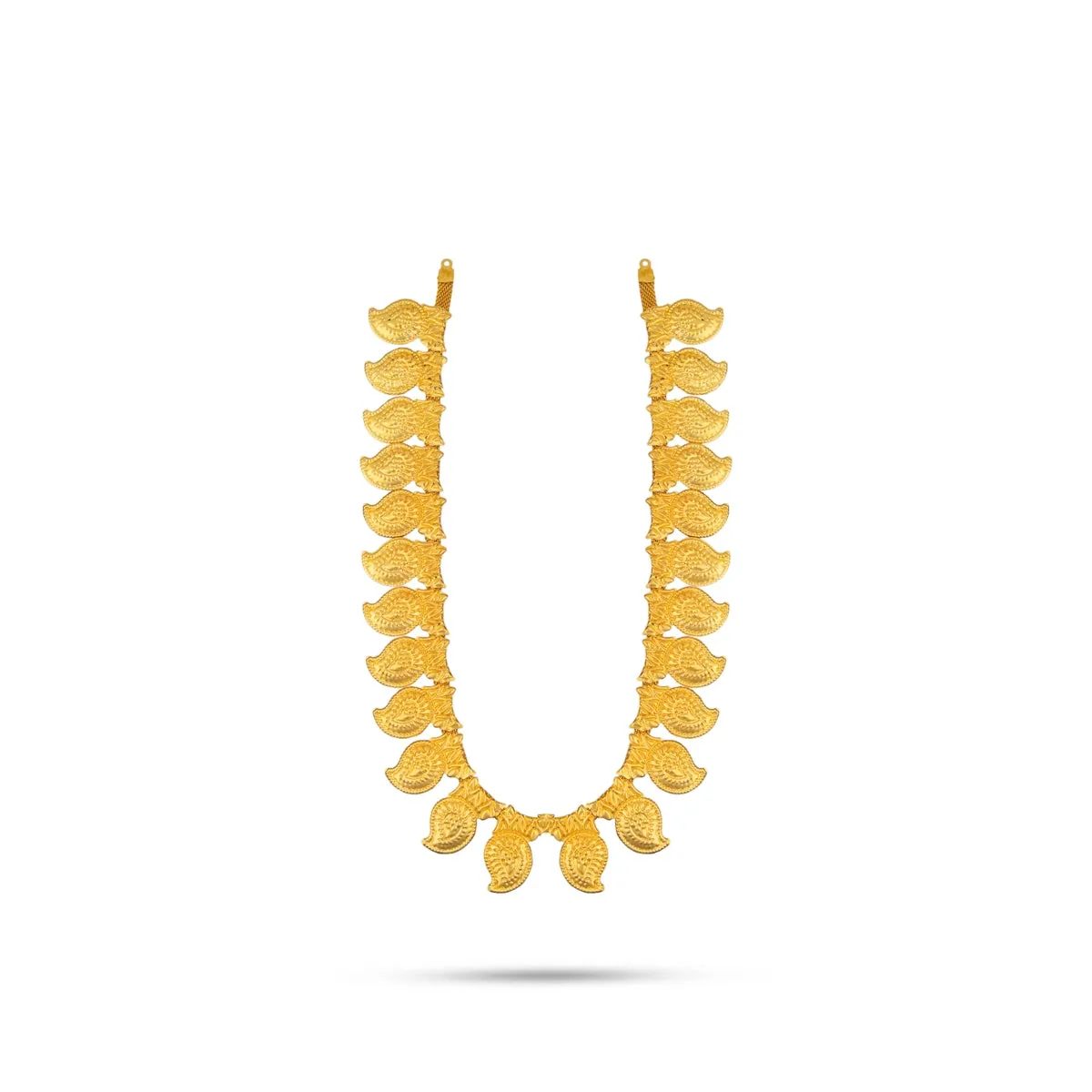 Mango Haram - 10 Inches | Manga Malai/ Gold Polish Jewellery/ Mango Mala for Deity/ 50 Gms Approx