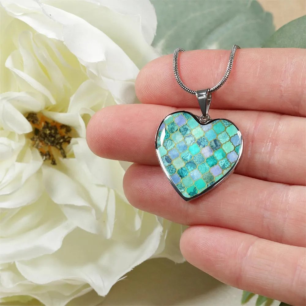 Mermaid Heart Necklace