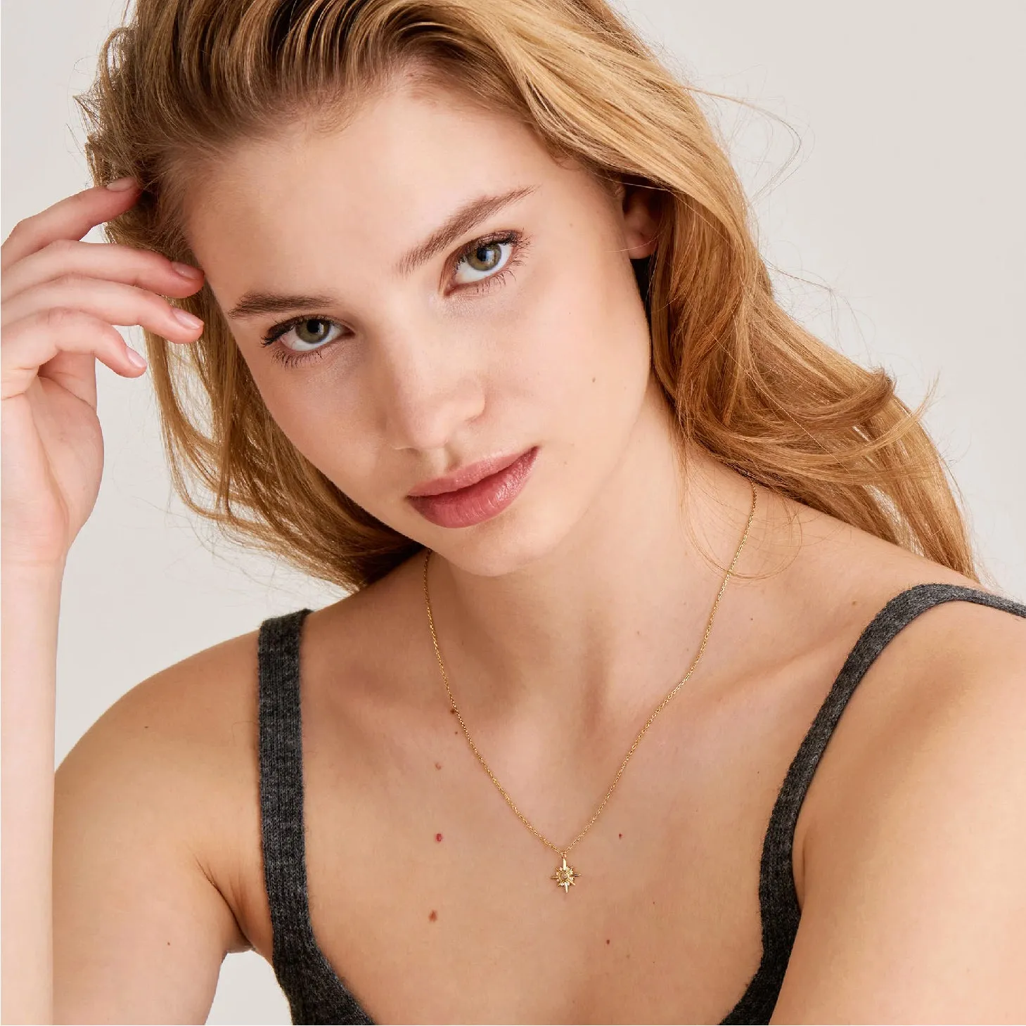 Midnight Star Necklace - Gold