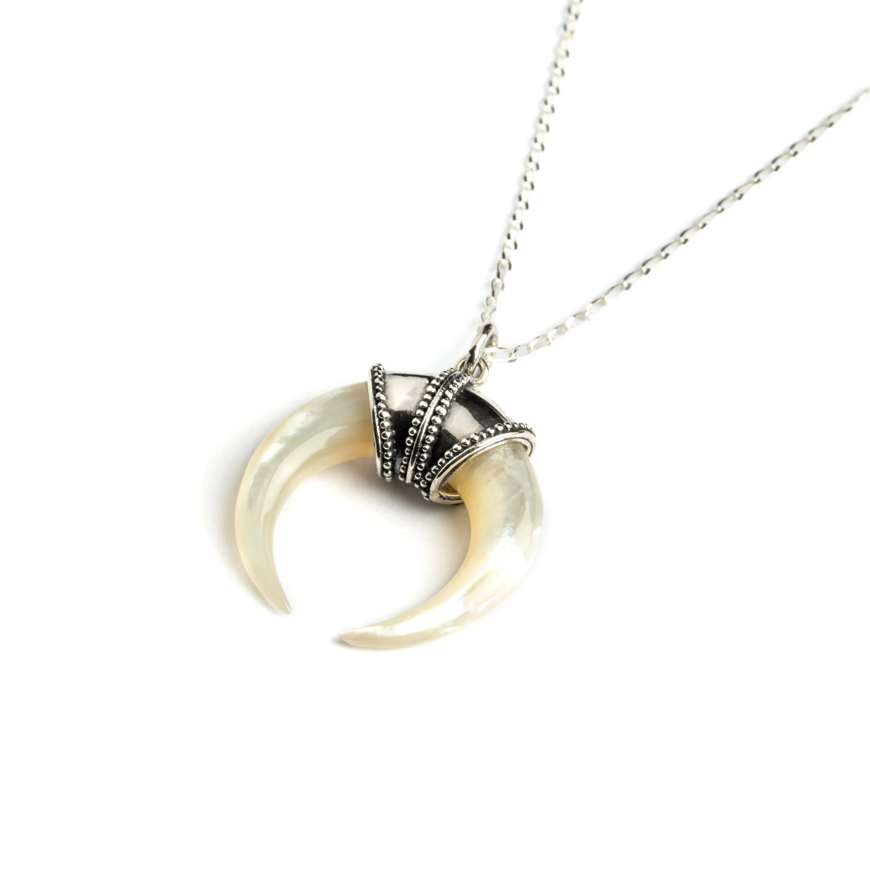 Mother of Pearl Talon Necklace