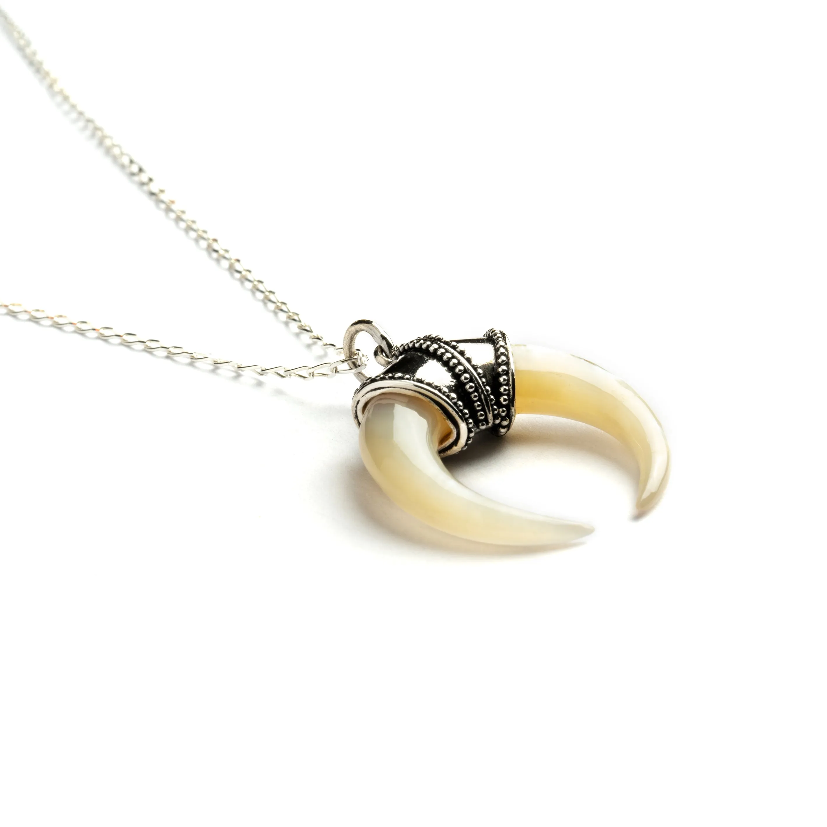 Mother of Pearl Talon Necklace