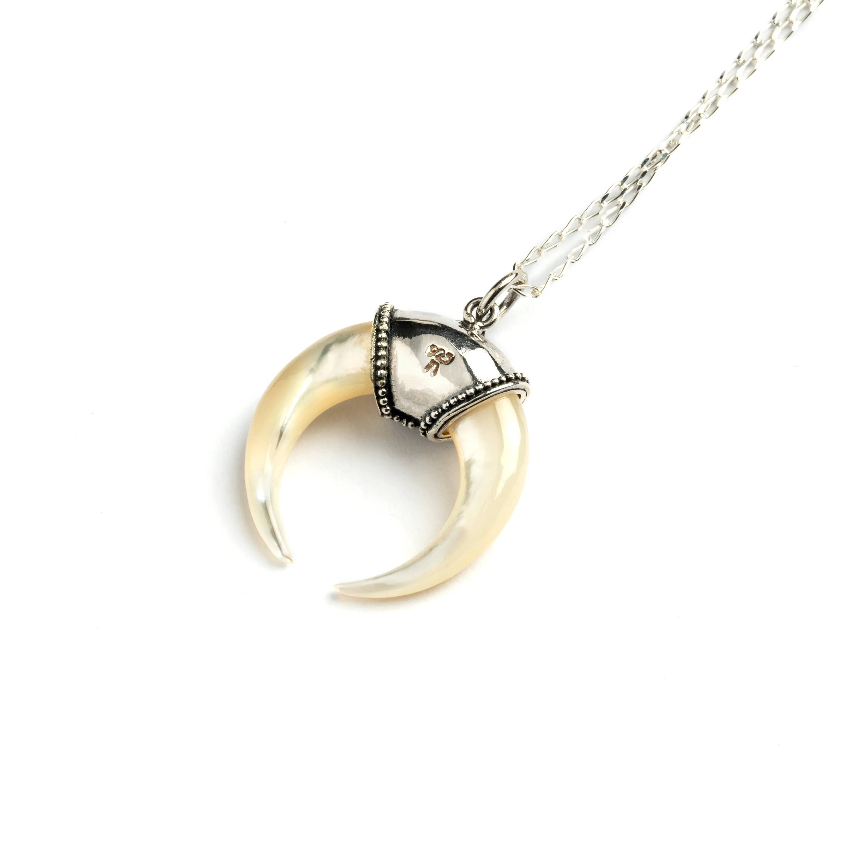 Mother of Pearl Talon Necklace