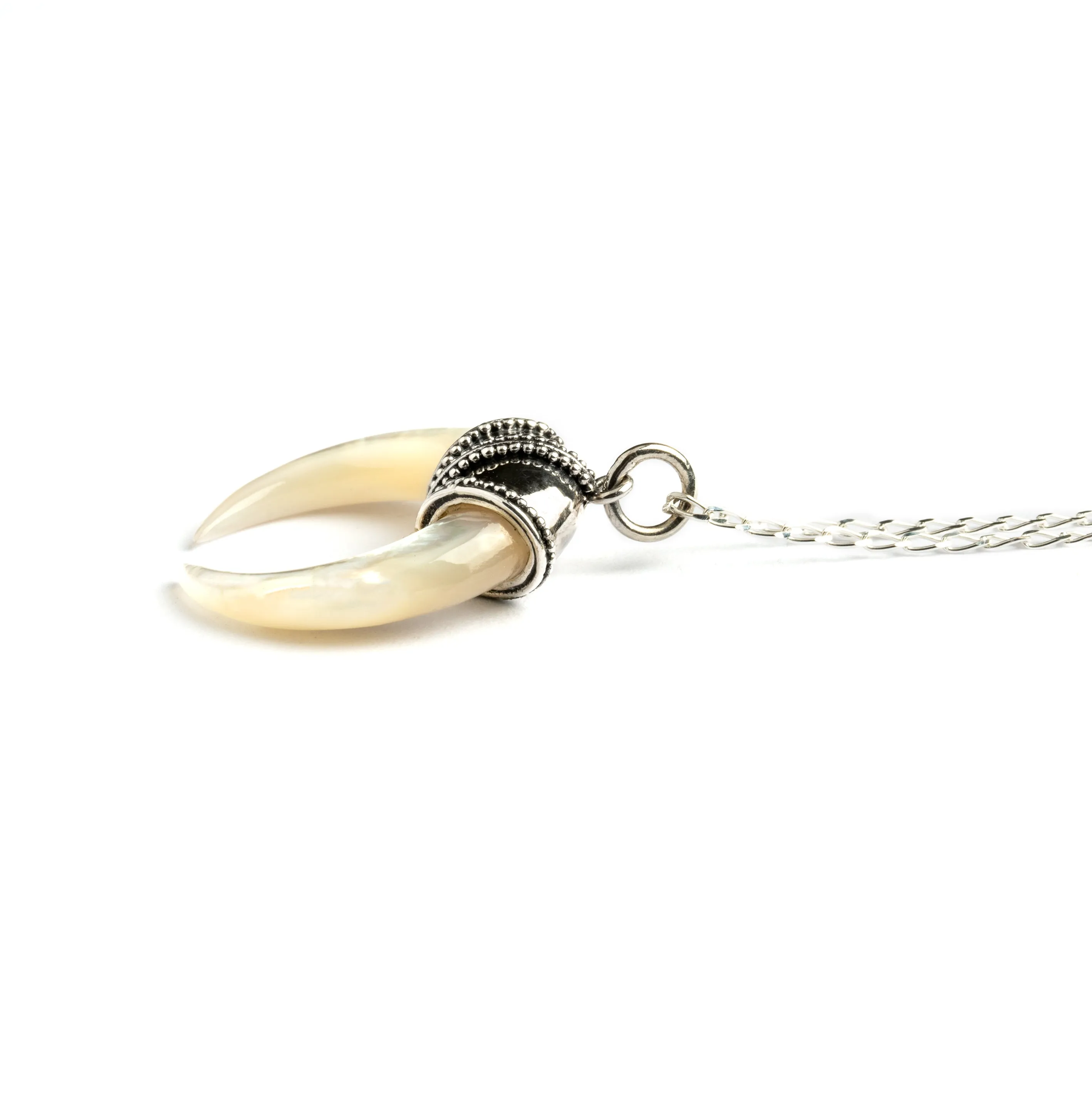 Mother of Pearl Talon Necklace