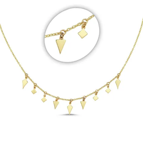 Plain Mini Dagger Necklace