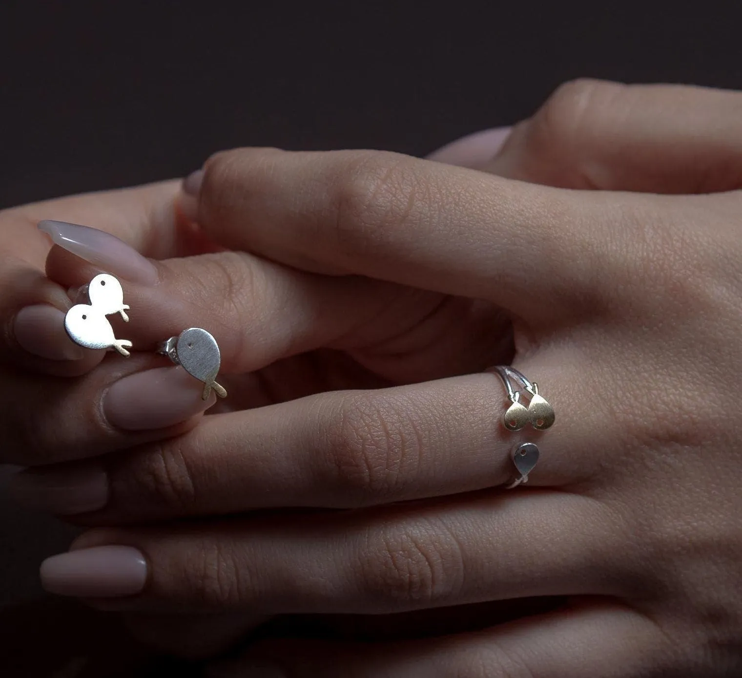 Ring with Fishes