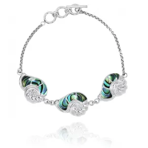 Seashell Bracelet with Abalone Shell