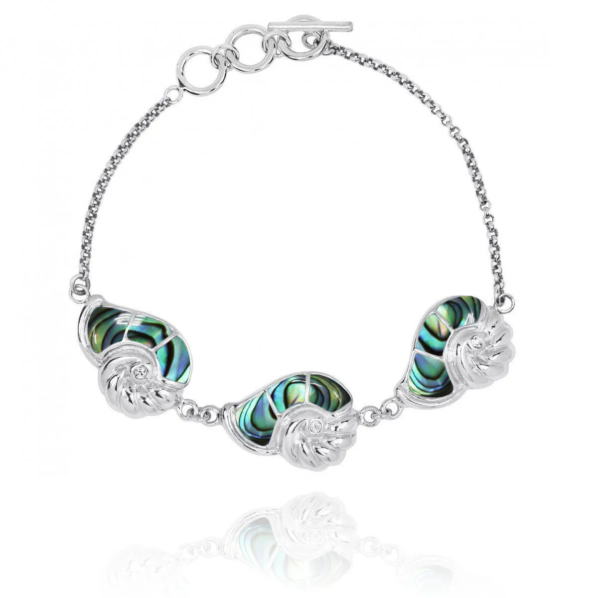 Seashell Bracelet with Abalone Shell